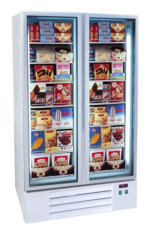 Double Door Upright Display Freezer Eco Fridge Ltd Uk