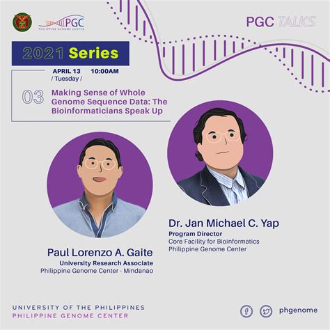 #PGCTalks to feature topics on COVID-19 testing, sequencing, and