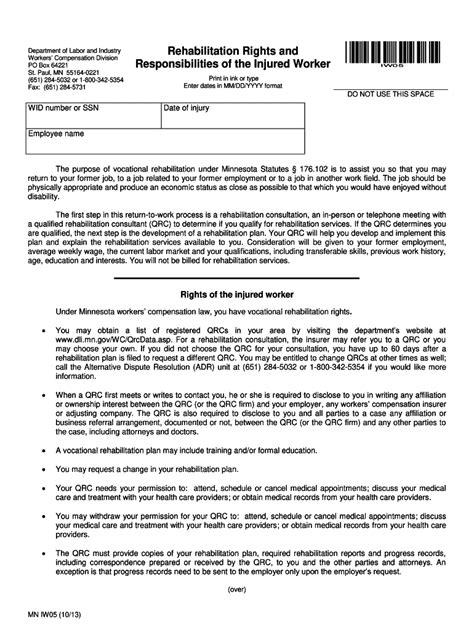 Fillable Online Fillable Online Doli State Mn Mail Or Fax To Department