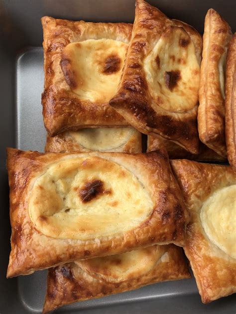 I Made Cheese Danish Using Tjs Puff Pastry Traderjoes