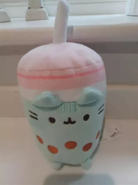 Pusheen Boba Bubble Tea Plush Cat 7 New Without Tag £850 Picclick Uk