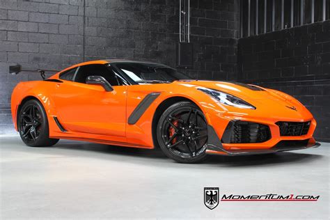 Used 2019 Chevrolet Corvette Zr1 Sebring Orange Design Package For Sale Sold Momentum