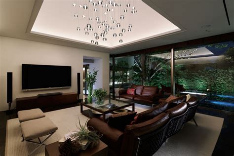 POOLSIDE HOUSEARCHITECTURE INTERIOR HOUSE Ikg Inc