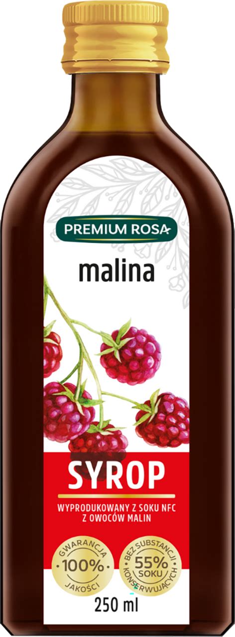 Premium Rosa Syrop Z Malin Ml Drogeria Rossmann Pl