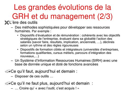 PPT Cours de gestion des ressources humaines Séance 1 Quest ce que