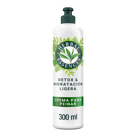 Crema Para Peinar Herbal Essences Detox Hidratación Ligera 300 Ml Delsol