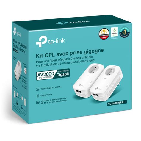 Tl Pa P Kit Kit De Cpl Av Ports Ethernet Gigabit Avec