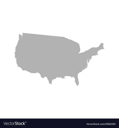 Usa map Royalty Free Vector Image - VectorStock