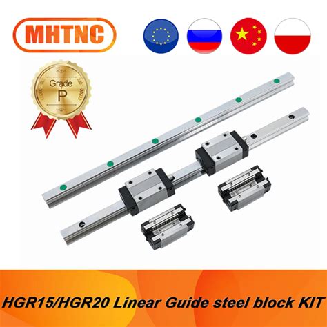 Linear Guide Set Linear Rails Hgr20 Block Hgh20ca Hgh15ca Eu