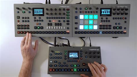 Elektron Jam With Analog Four Analog Rytm And Octatrack YouTube