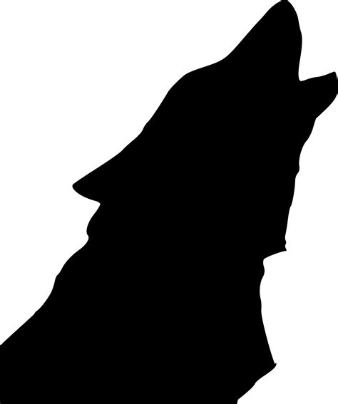 Clipart Wolf Head Howl 2