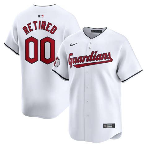 Cleveland Guardians Nike Home Limited Pick-A-Player Retired Roster ...