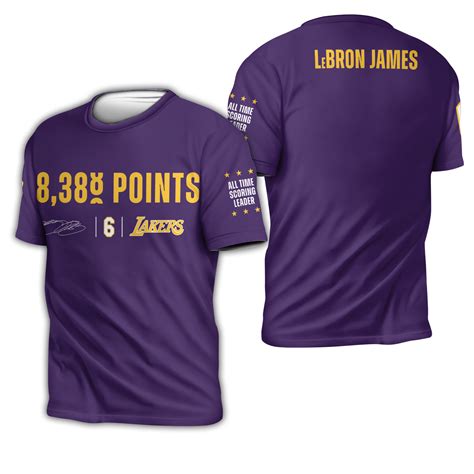 LeBron James NBA All-Time Scoring Record T-Shirt - Ellie Shirt