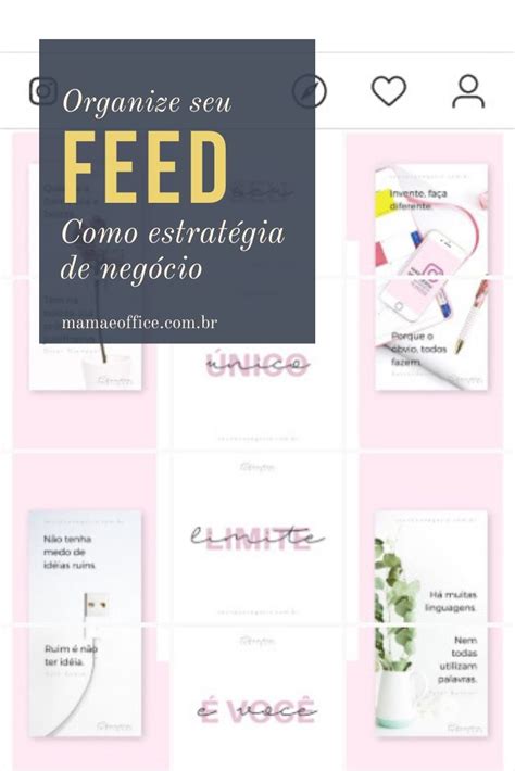 Curso Feed Organizado Como Estratégia de Negócio Por Cláudia Rodrigues