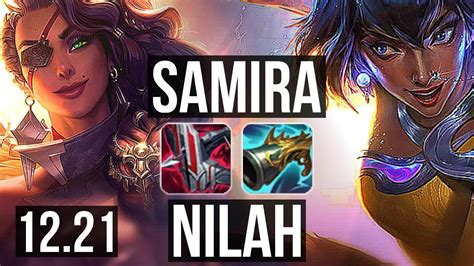 SAMIRA Rell Vs NILAH Gragas ADC 15 1 5 73 Winrate Legendary