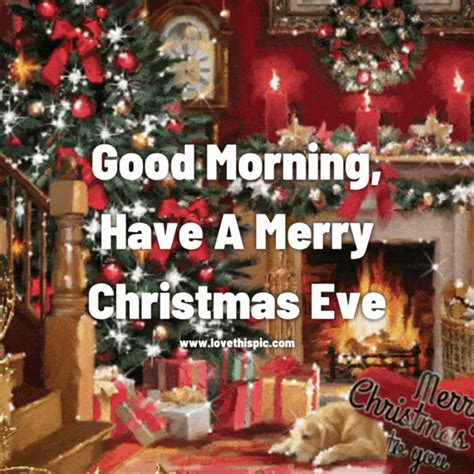 Good Morning Merry Christmas Eve Greeting Pictures Photos And Images