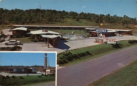 McHoma Lodge McAlester, OK Postcard