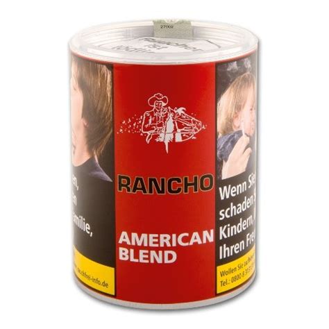 Rancho Tabak American Blend G Dose Tabak Online Kaufen