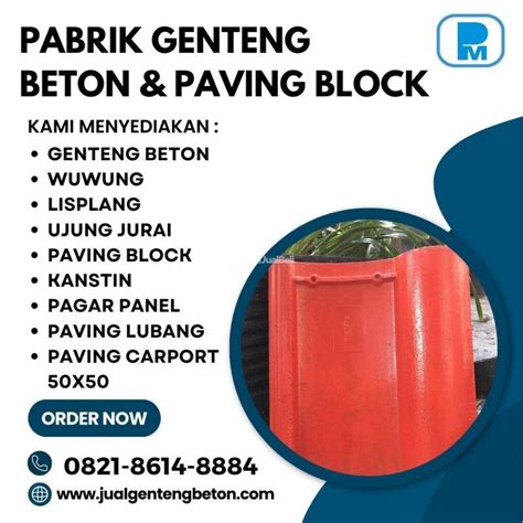 Menjual Genteng Beton Flat Minimalis Di Malang Tribun JualBeli