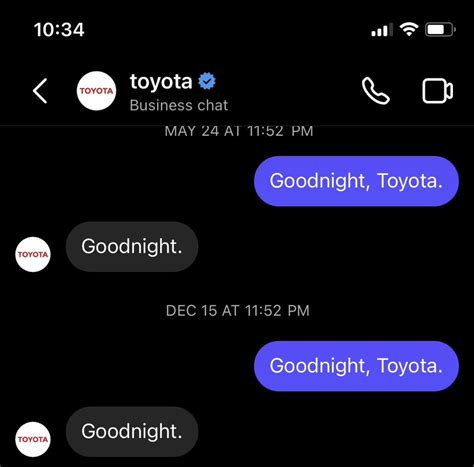 Man Shares Wholesome Convo He Had With Toyota On Instagram Thatll Give