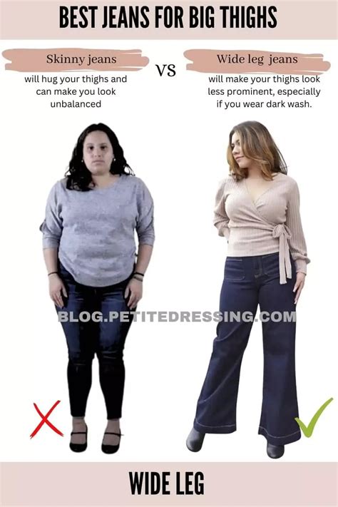 The Complete Jeans Guide For Women With Big Thighs Jeans For Big