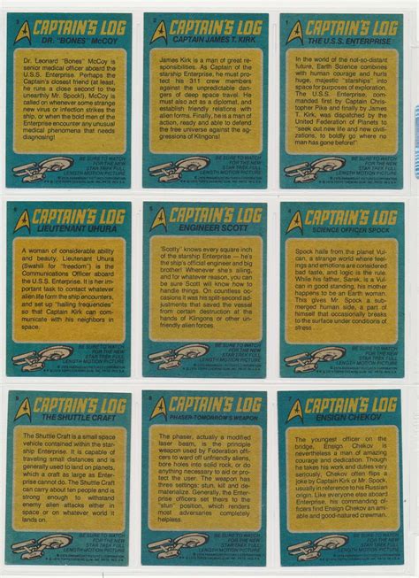 1976 Topps Star Trek Set 88 No Stickers 21box17985a Scottsdale Cards 2021