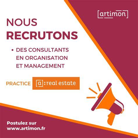 Artimon On Twitter Recrutement Le Secteur De L Immobilier Vous