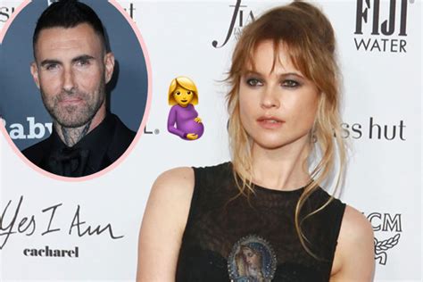 Behati Prinsloo Shares Before After Nude Pics To Show Off Baby Bump Growth Perez Hilton