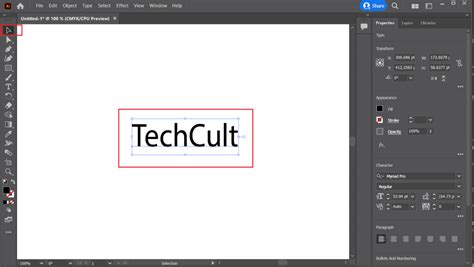 How to Outline Text in Adobe Illustrator – TechCult