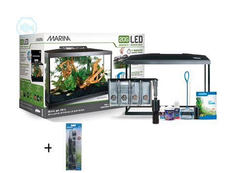 Acuario Marina LED 20G 75 Litros Ideal Para Iniciarse Ibercan