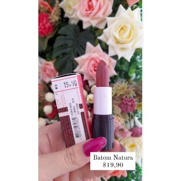 Batom Matte Faces Cor Cookie Nude 3 5g Natura Shopee Brasil
