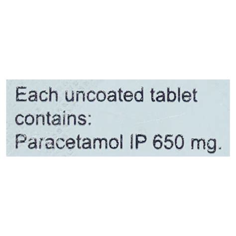 Dolopar 650mg Tablet 15'S : Price, Uses, Side Effects | Netmeds