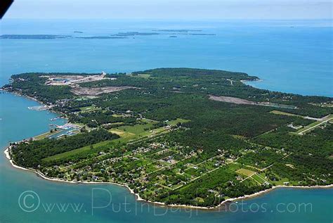 Kelleys Island Ohio Aerial Photos