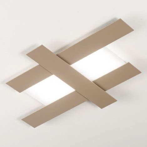 Gea Luce DOHA P G T Plafonnier LED DOHA LED 50W 230V 104 Cm Beige