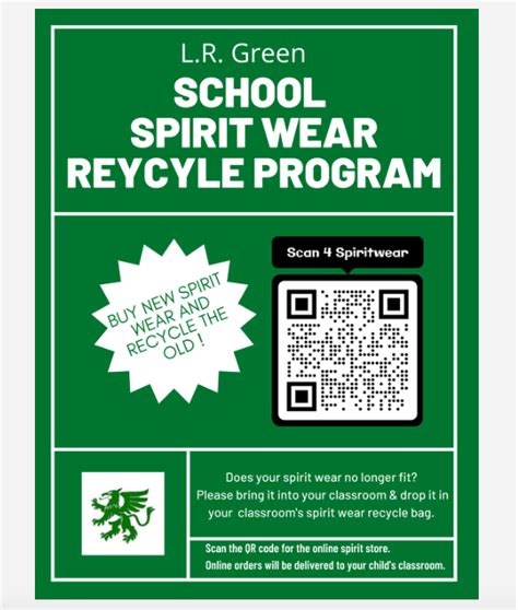 Lr Green Educational Foundation Starts Spirit Wear Recycle Program L