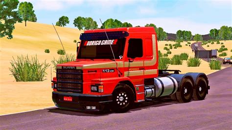 Skins Scania Vermelha Hw Faixas Exclusiva Rodrigo Games