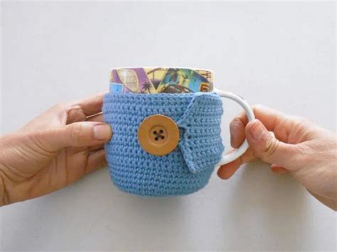 14 Free Crochet Cup Cozy Patterns For Winter Red Agape Blog