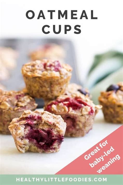 Healthy And Handy Fruity Oatmeal Cups