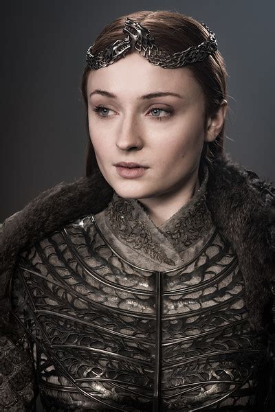 Sophie Turner As Sansa Stark From Butterfly To Dragon