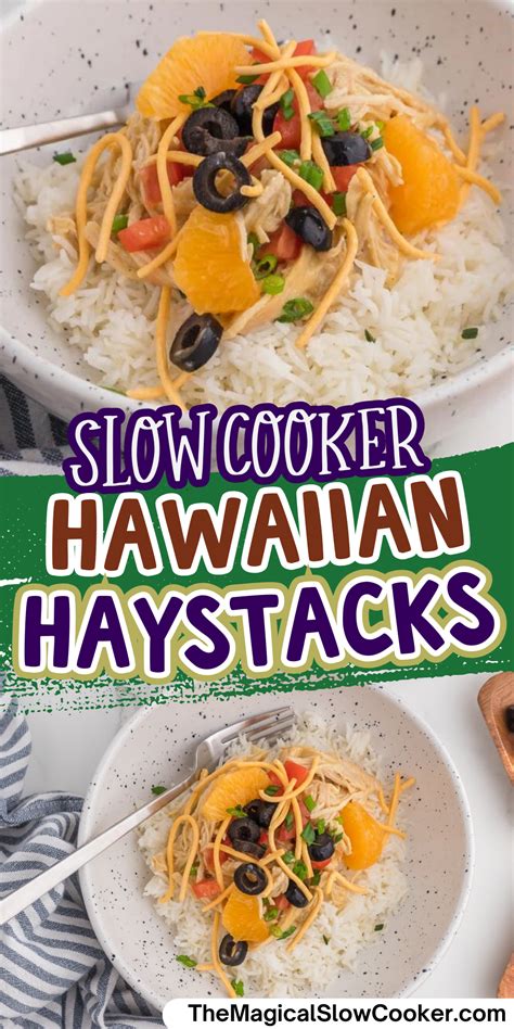 Slow Cooker Hawaiian Haystacks The Magical Slow Cooker