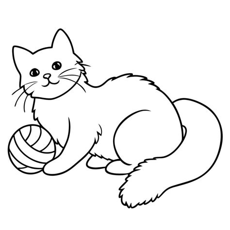 Adorable pets animal for coloring pages 46708196 Vector Art at Vecteezy