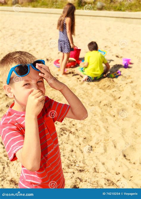 Family on summer trip. stock photo. Image of family, play - 74210254