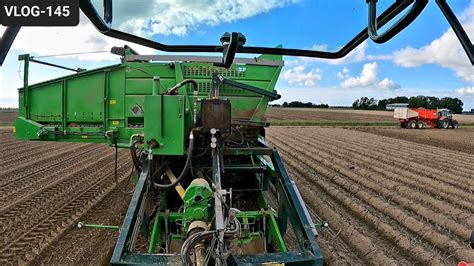 Farmvlog Laatste Aardappelen Rooien Rode Uien Laden Youtube