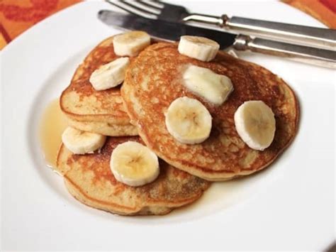 Gluten-Free Banana Whole Grain Pancakes - Gluten-Free Baking