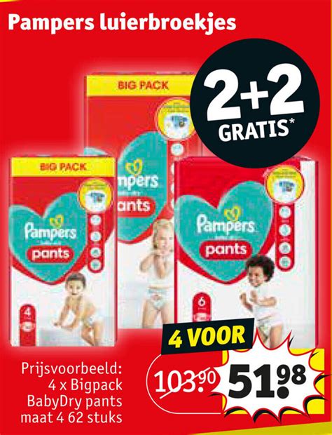 Pampers Luierbroekjes Promotie Bij Kruidvat