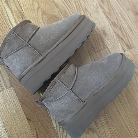 Cushionaire Ultra Mini Platform Ugg Boots Size 75 Depop