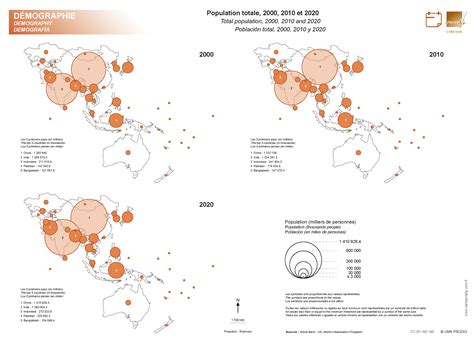 Population Milliers De Personnes 2000 2010 Et 2020 Cartoprodig