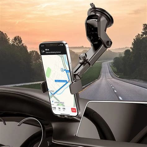 Suporte Celular Gps Carro Veicular Trava Automatica Eletrozong