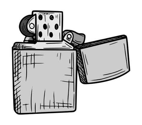 Zippo Lighter Clipart PNG Transparent OnlyGFX