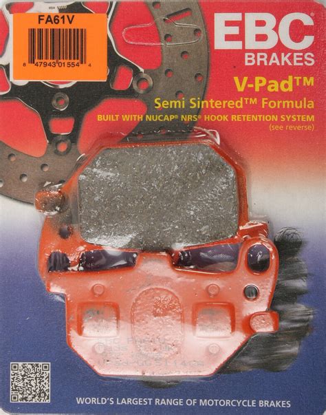 Ebc Semi Sintered V Brake Pads Fa V Ebay